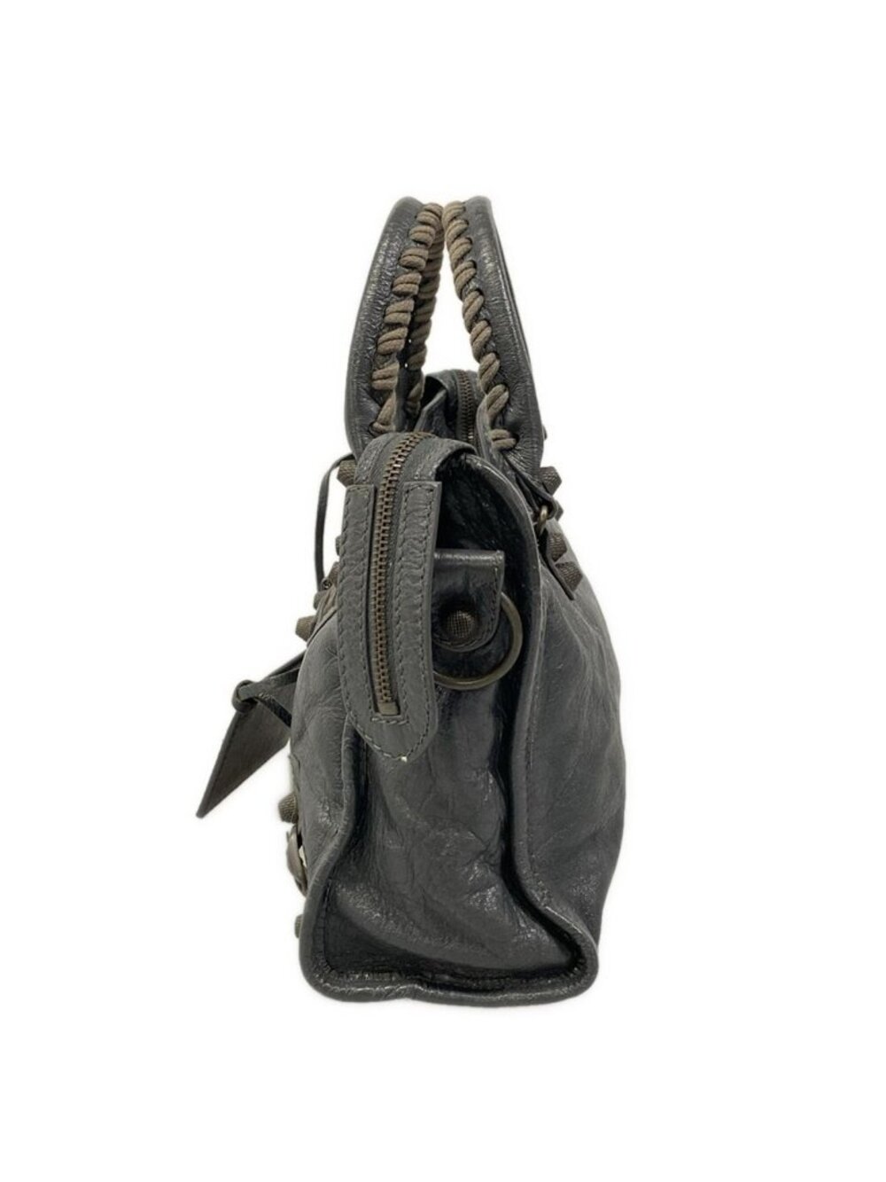 Balenciaga Handbag Giant 12 City Dark Gray Leather - Picture 4 of 15